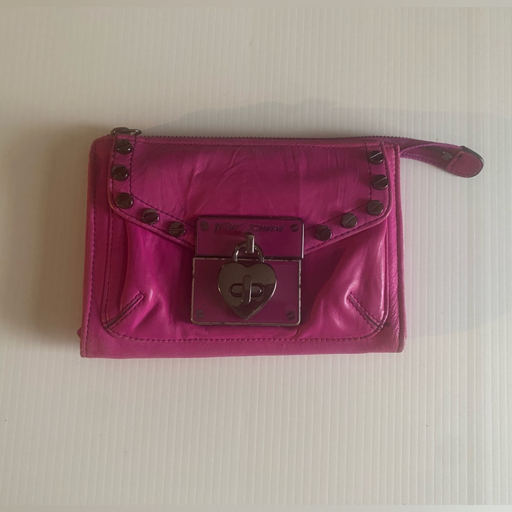 Y2K Pink Betsey Johnson Women's Clutch Wallet
